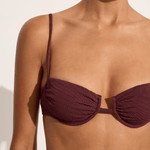 Fella Gabriel top in chestnut