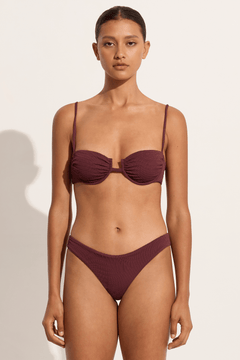 Fella Gabriel top in chestnut