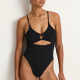 Hunza G Crystal One Piece - Black