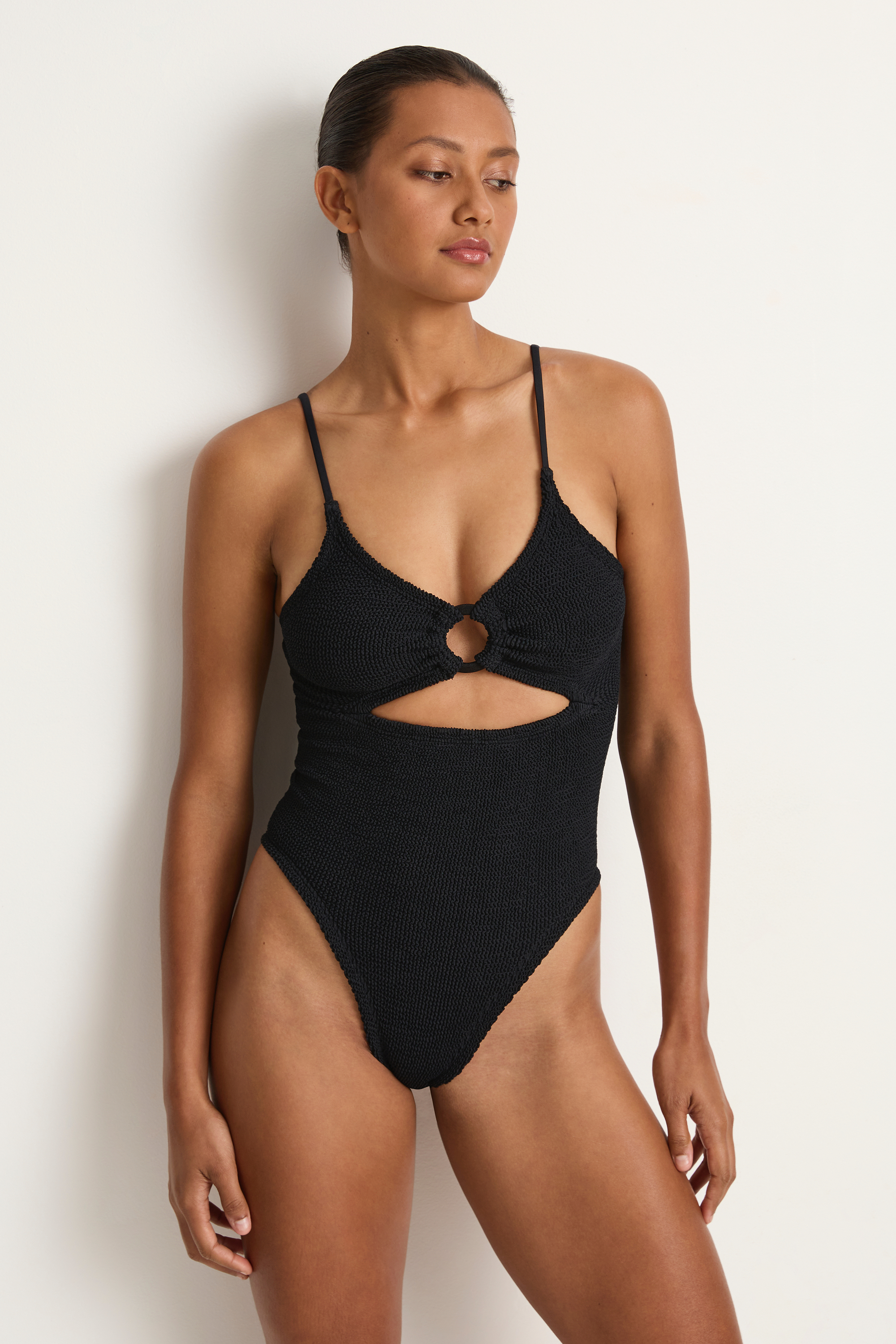 Hunza G Crystal One Piece - Black