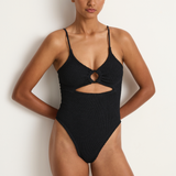 Hunza G Crystal One Piece - Black