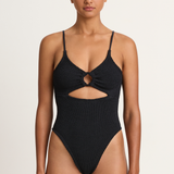 Hunza G Crystal One Piece - Black