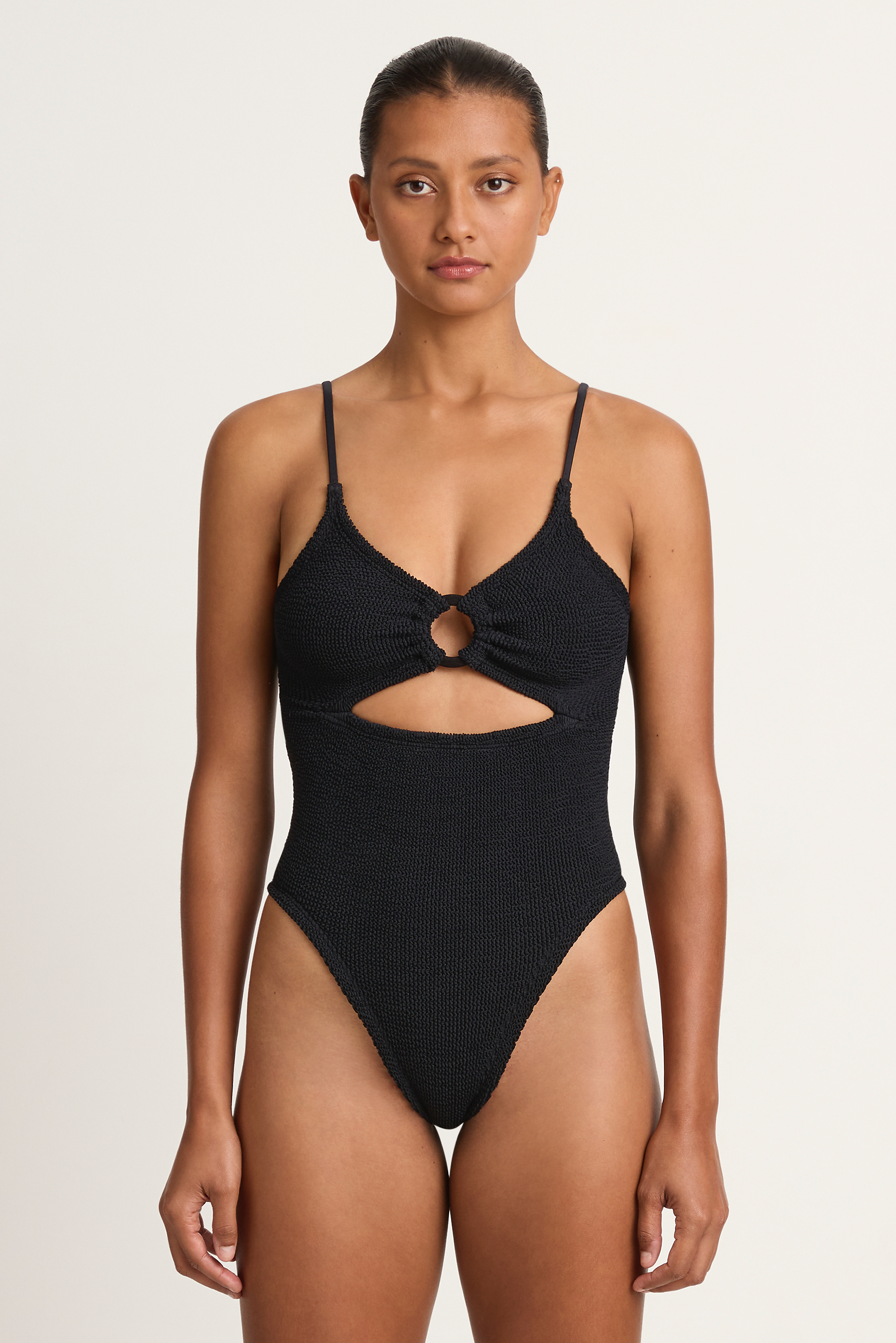 Hunza G Crystal One Piece - Black