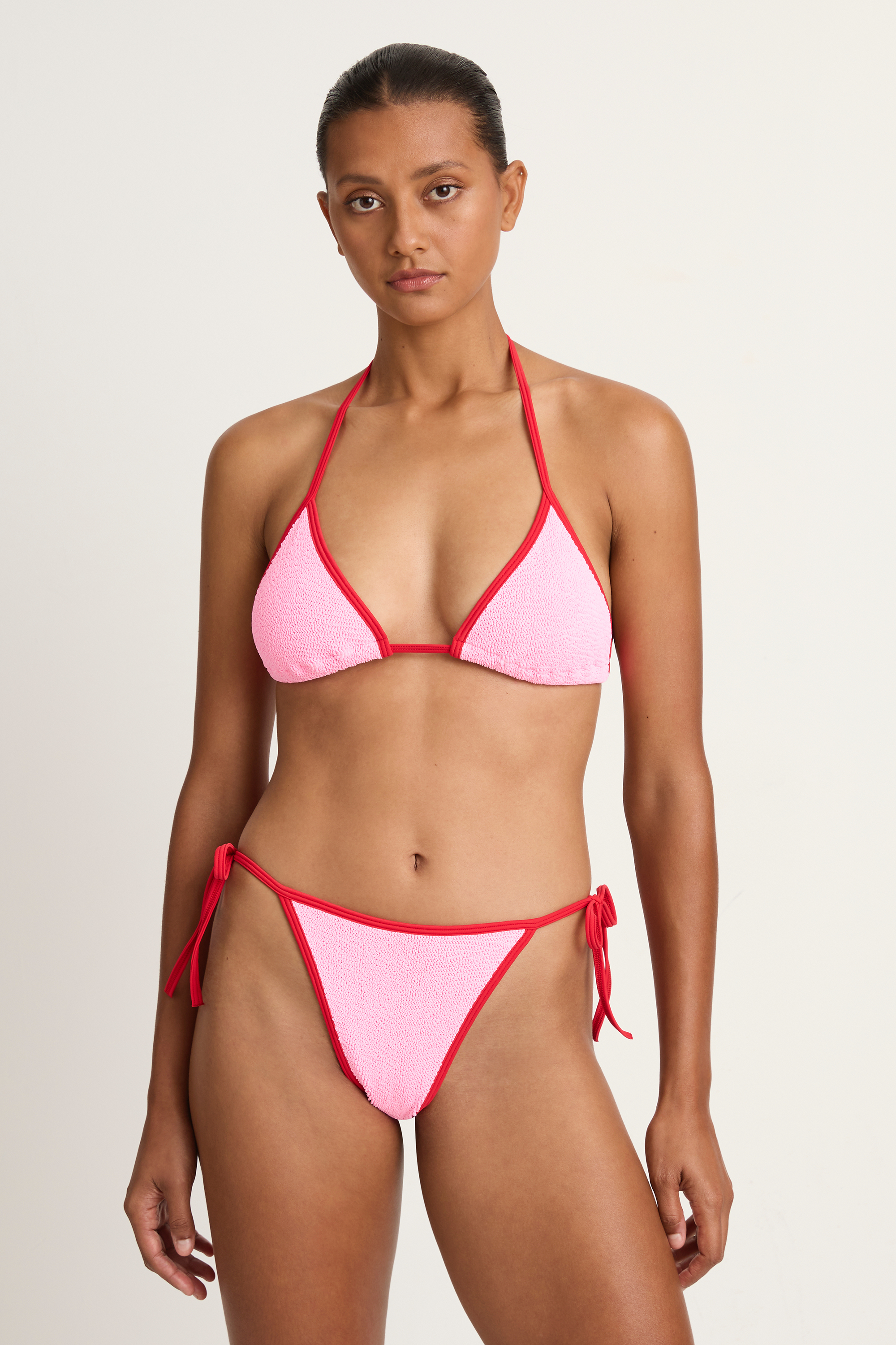 Hunza G Gina Bikini - Bubblegum Red