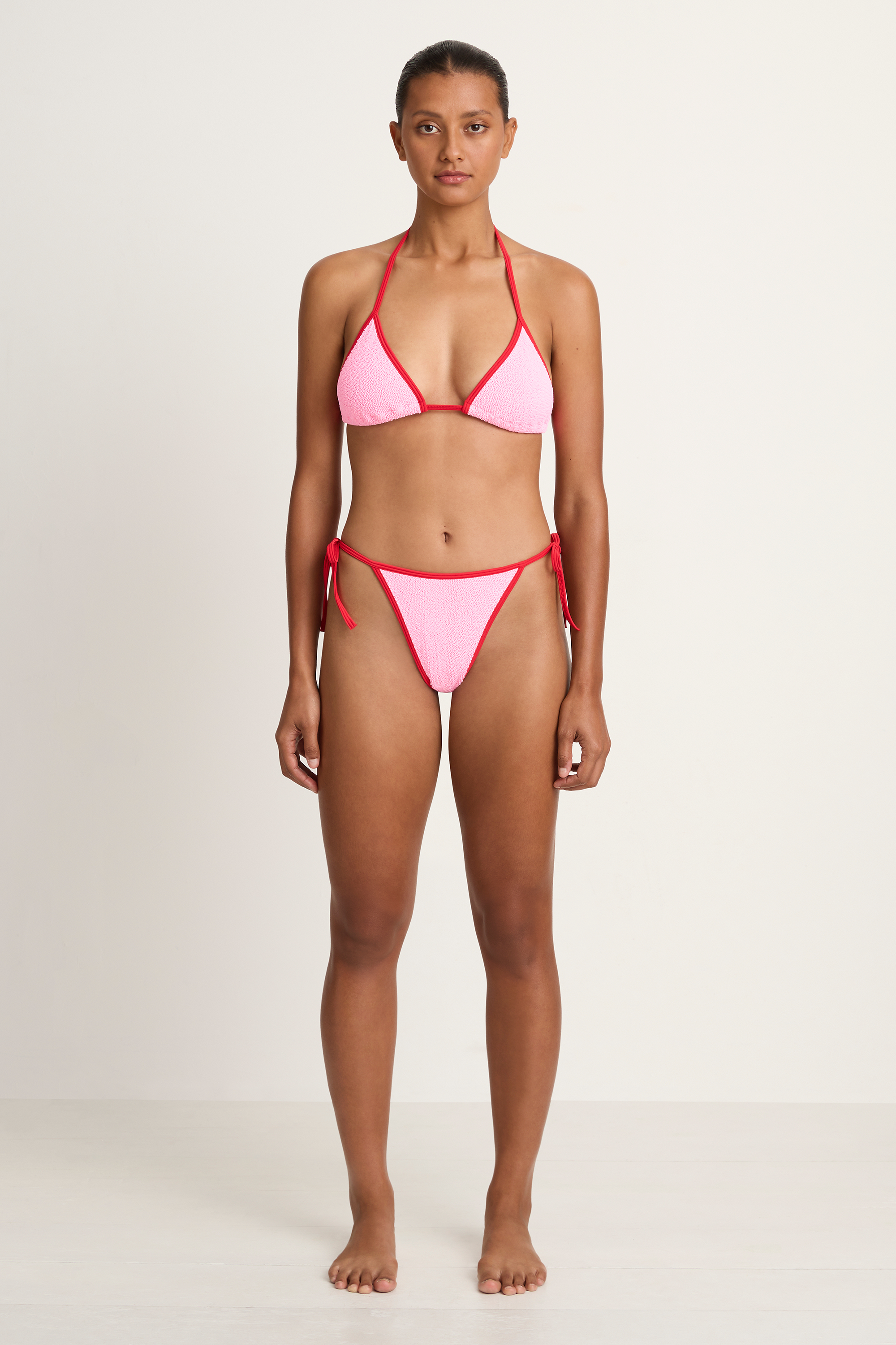 Hunza G Gina Bikini - Bubblegum Red