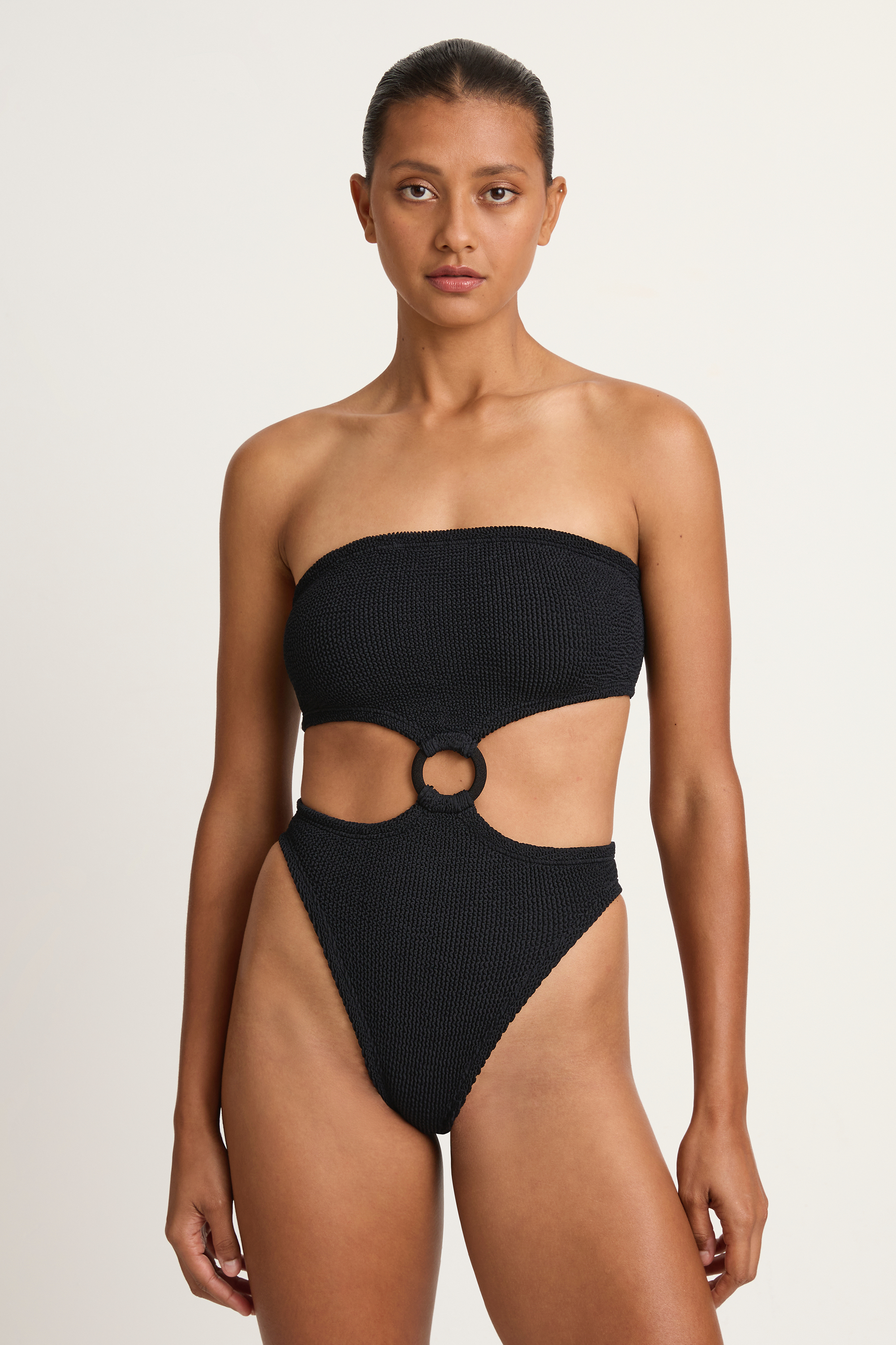 Hunza G Jerry One Piece - Black