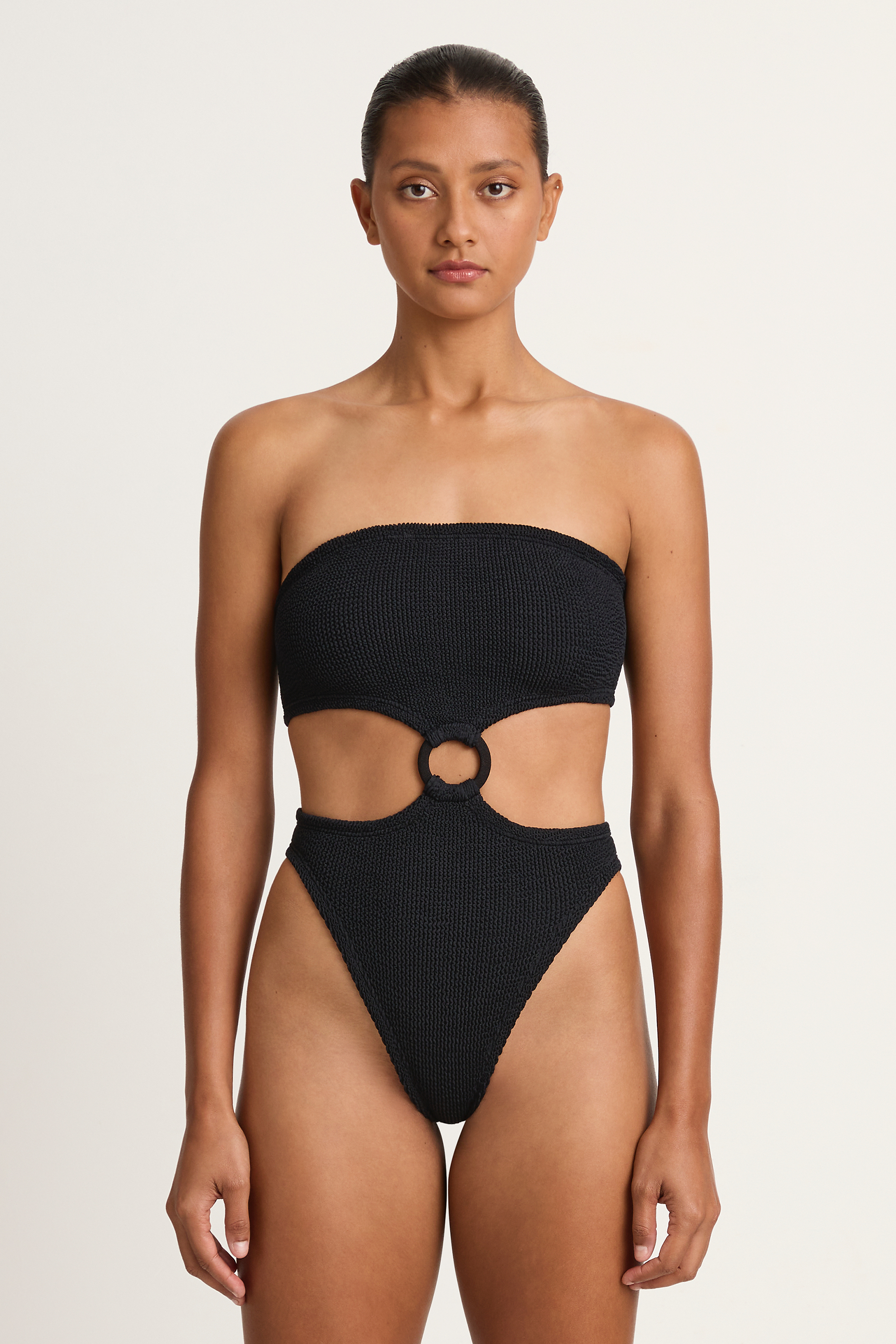 Hunza G Jerry One Piece - Black