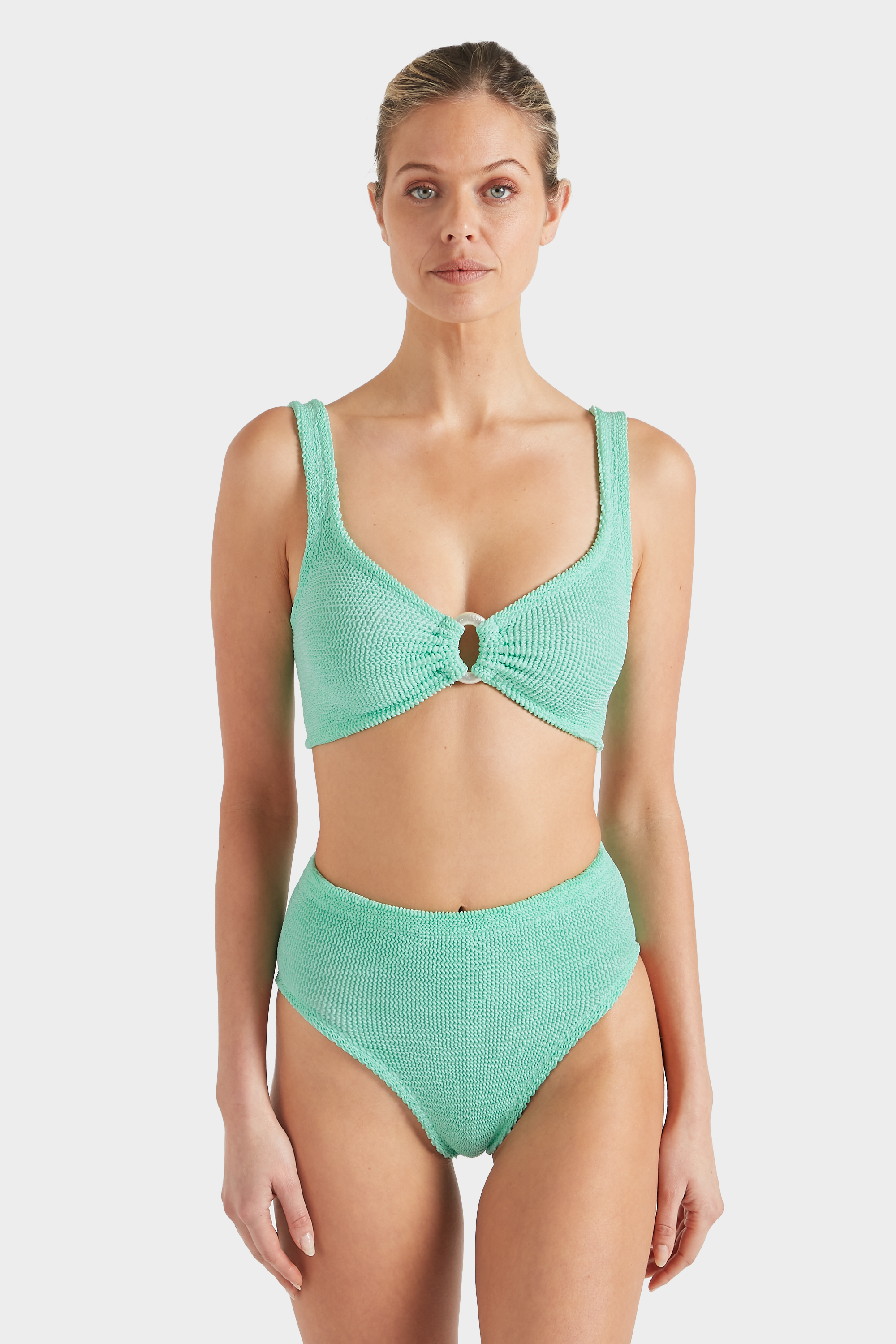 Hunza G Nadine Bikini - Metallic Mint