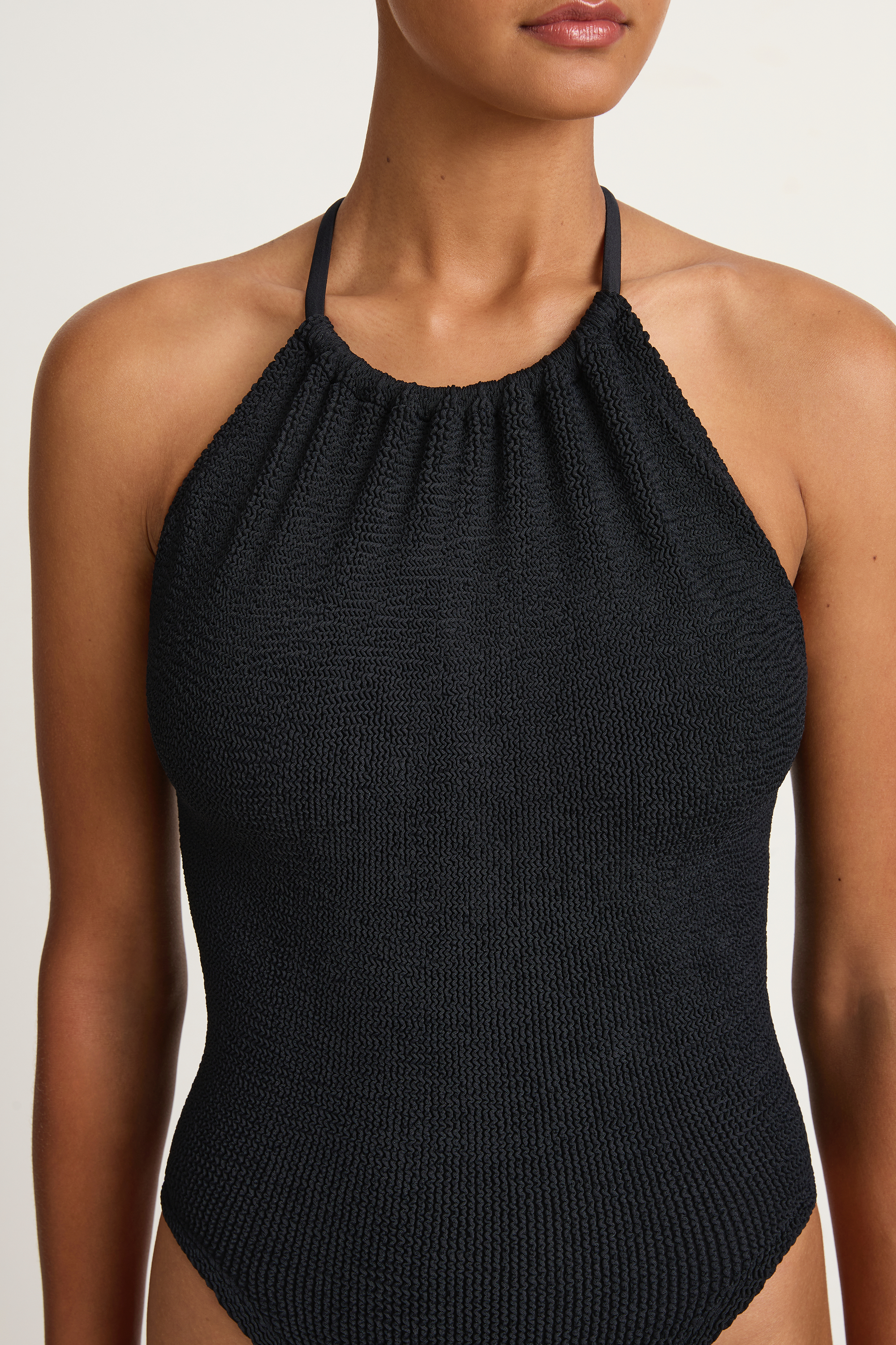 Hunza G Portia One Piece - Black