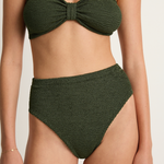 Hunza G Ruby Bikini - Metallic Khaki