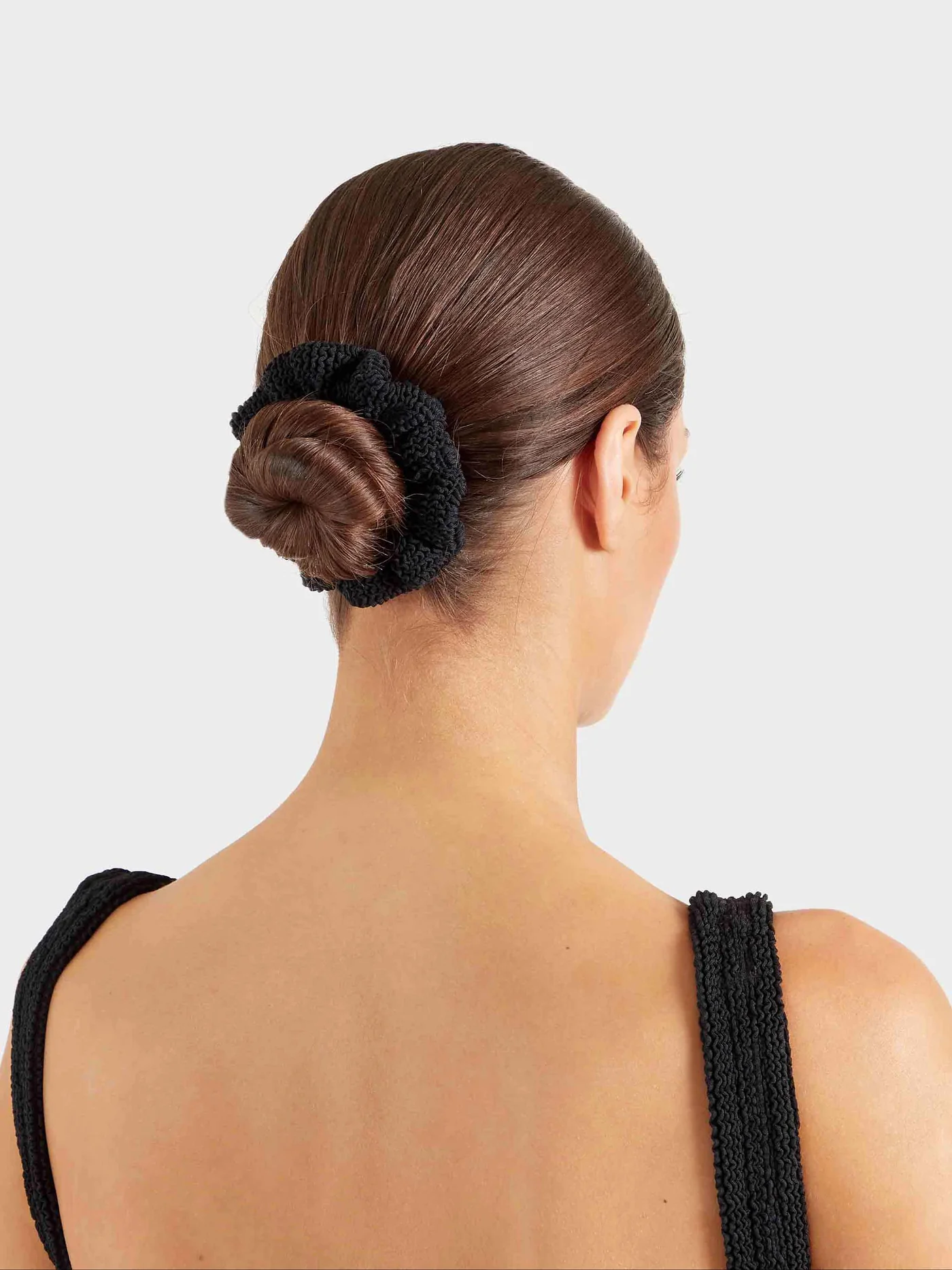 Hunza G Scrunchie - Black