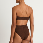 Hunza G Ruby Bikini - Metallic Chocolate