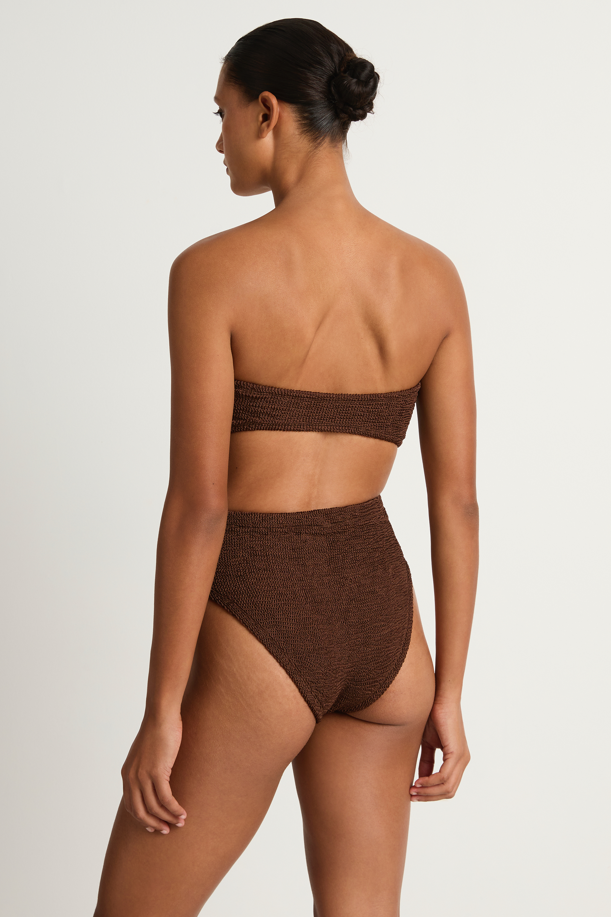 Hunza G Ruby Bikini - Metallic Chocolate