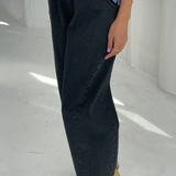 Le Bon Shoppe Arc Pants - Black Denim