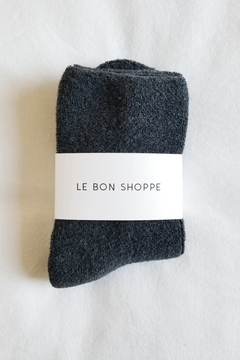 Le Bon Shoppe Cloud Socks - Charcoal