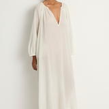 MIKOH Aniwa Maxi Dress - Chalk