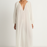 MIKOH Aniwa Maxi Dress - Chalk