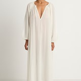 MIKOH Aniwa Maxi Dress - Chalk