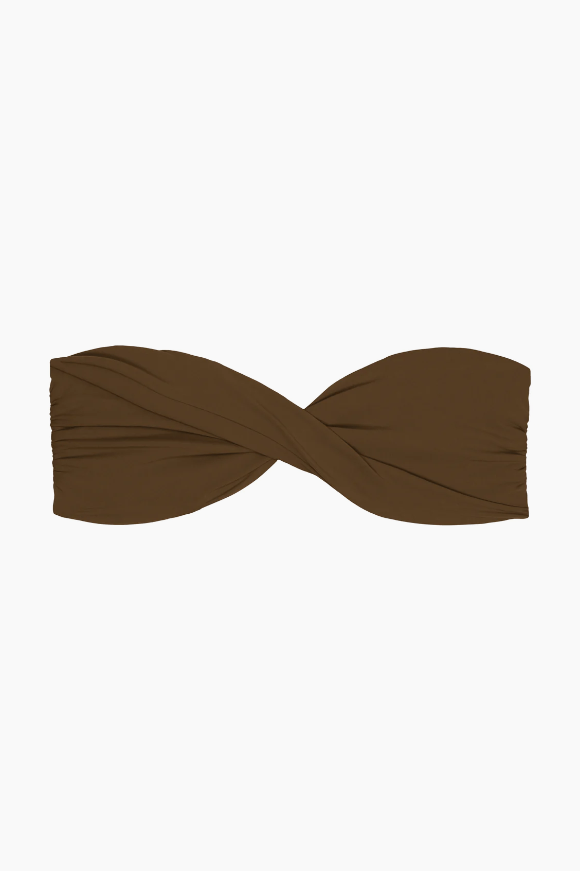 Mikoh Kori bandeau twist top in kombu