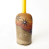 MQuan Candle taper vessel - Raw shino constellations