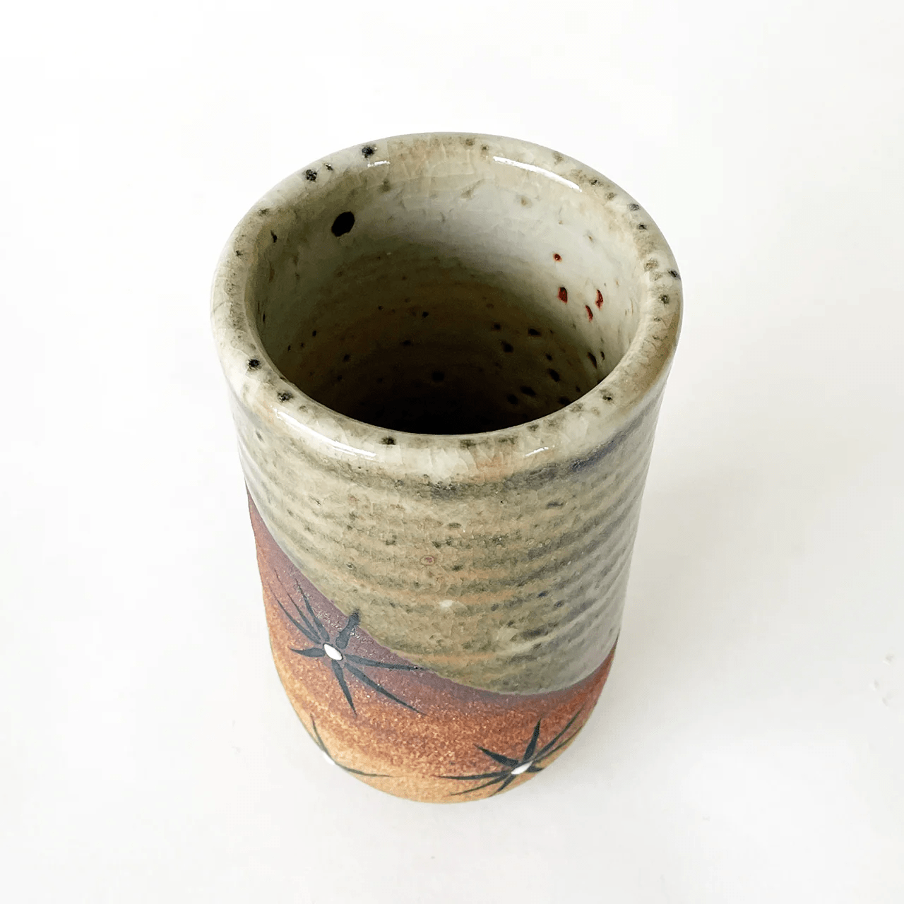 MQuan Candle taper vessel - Raw shino constellations