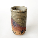 MQuan Candle taper vessel - Raw shino constellations