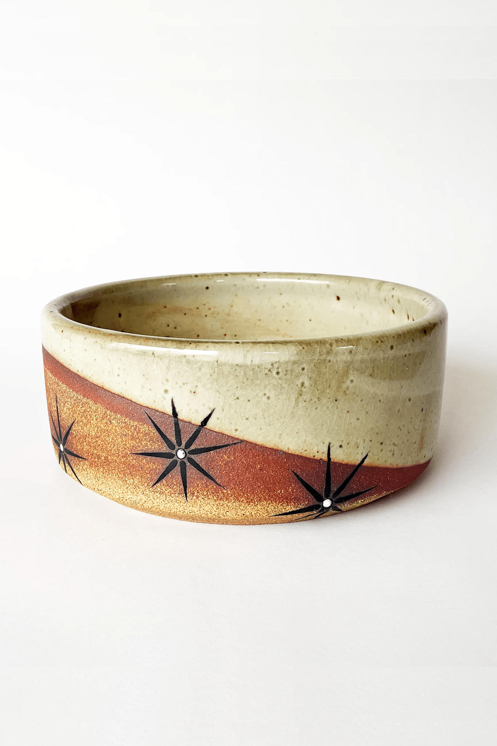 MQuan Dog bowl - Shino constellation Small
