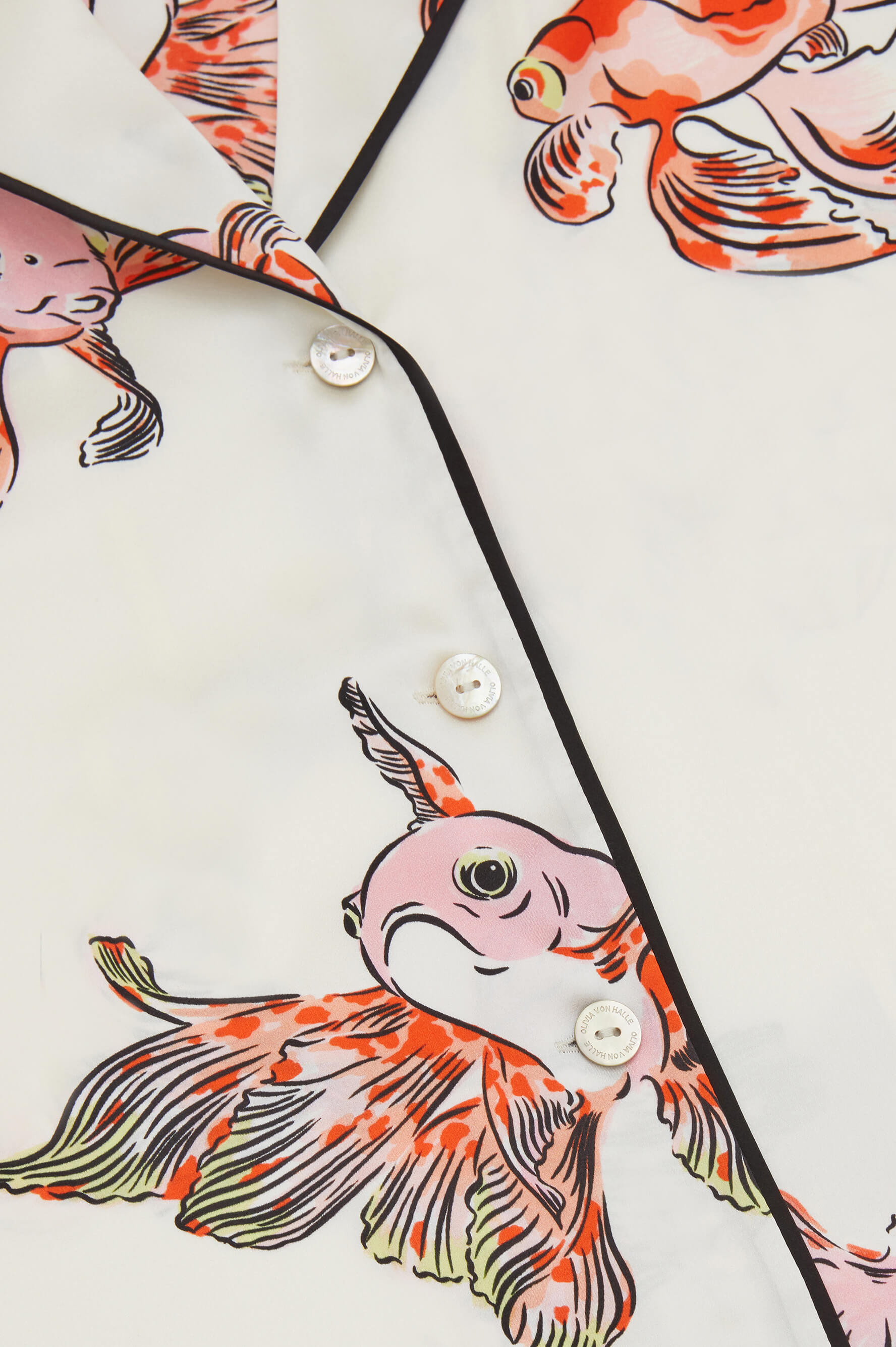 Olivia Von Halle Ingo - Cora Ivory Goldfish
