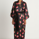 Olivia Von Halle Queenie Robe - Brigham