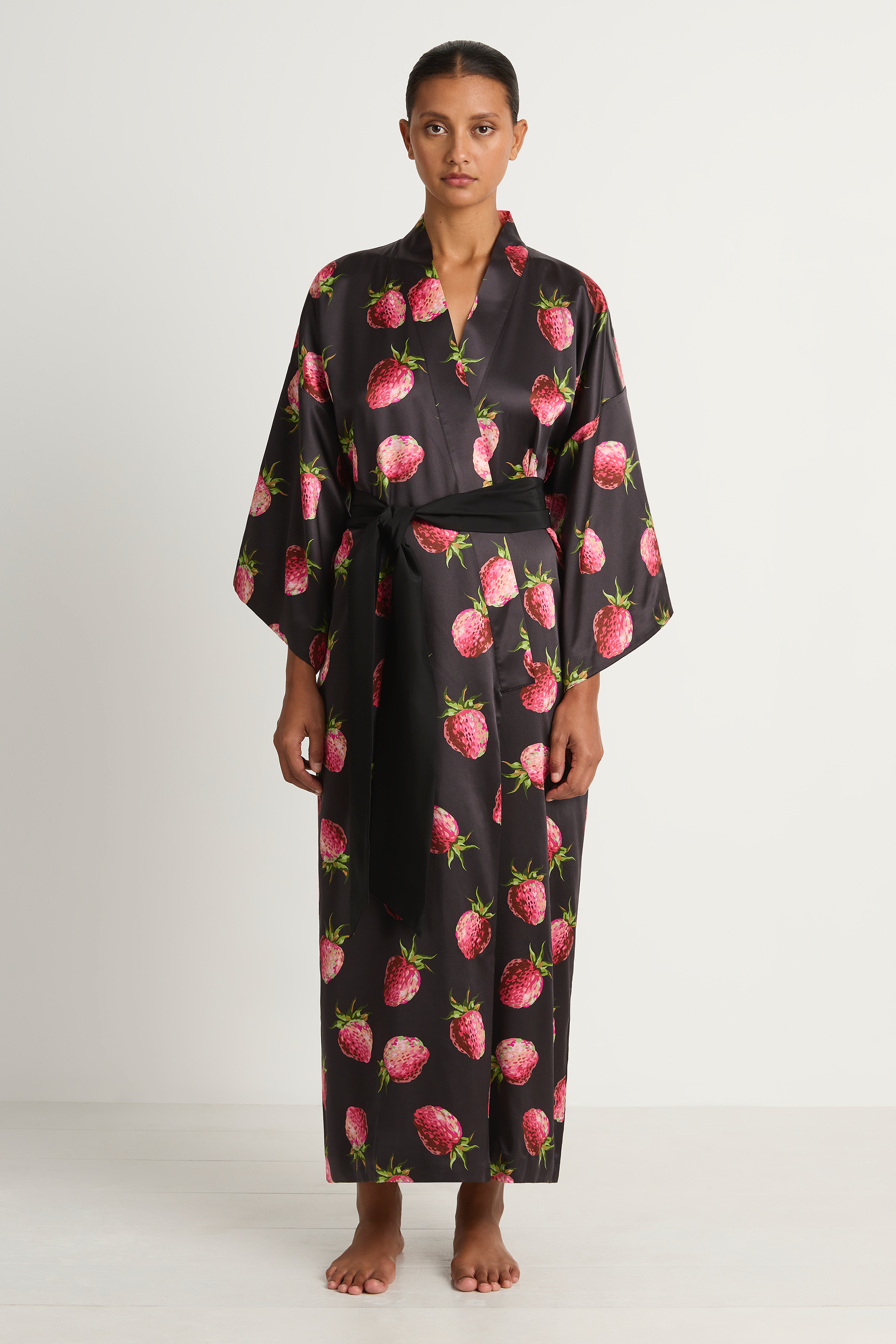 Olivia Von Halle Queenie Robe - Brigham