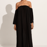 Caravana Kikab gauze dress in black