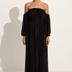 Caravana Kikab gauze dress in black