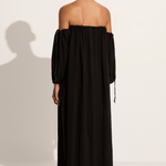 Caravana Kikab gauze dress in black