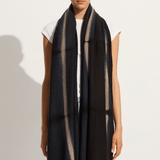 Suzusan Cashmere knit shawl