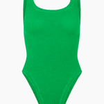 Hunza G Square Neck One Piece - Emerald
