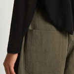 Pas De Calais C/H Wide Pants - Khaki