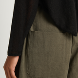 Pas De Calais C/H Wide Pants - Khaki