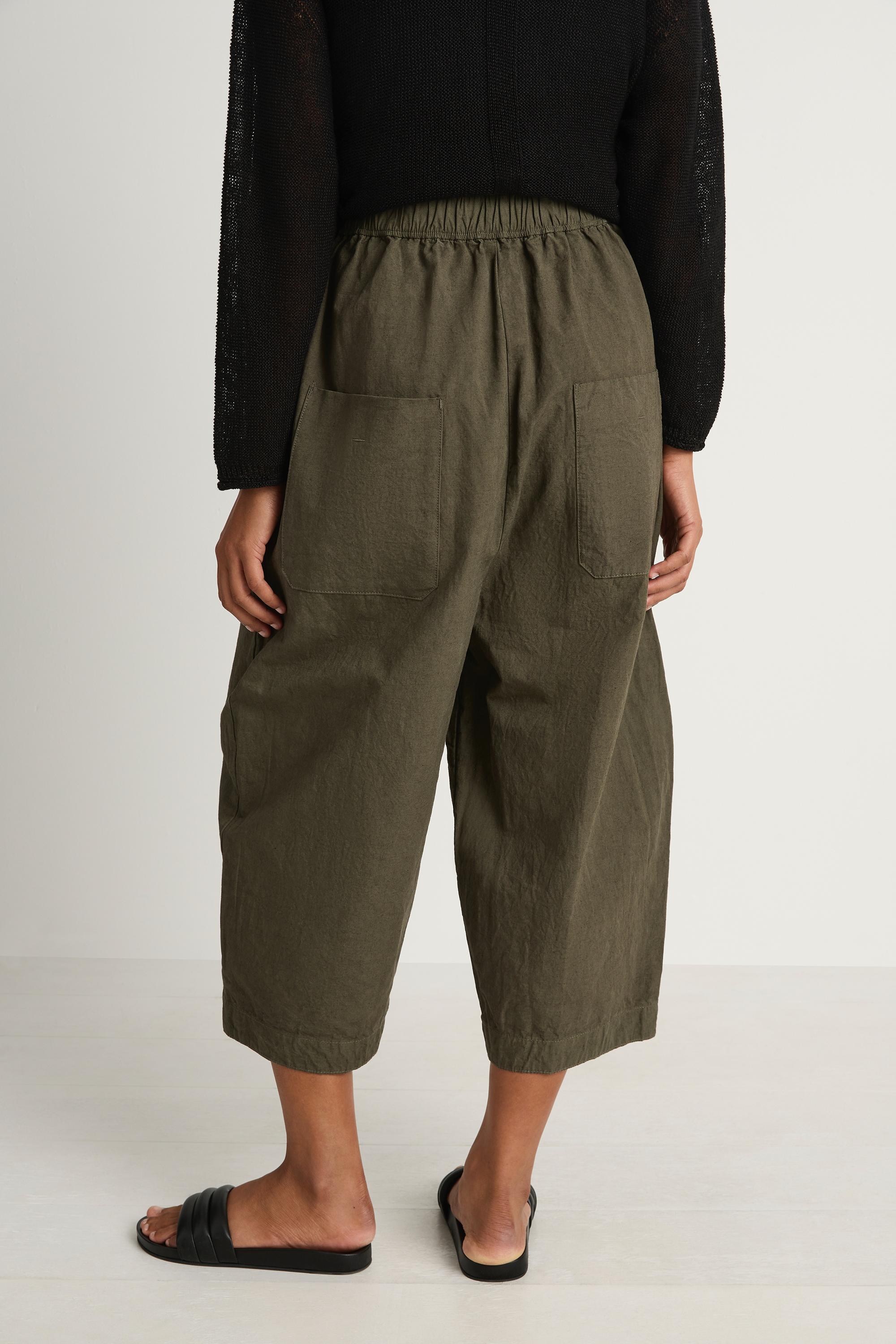 Pas De Calais C/H Wide Pants - Khaki
