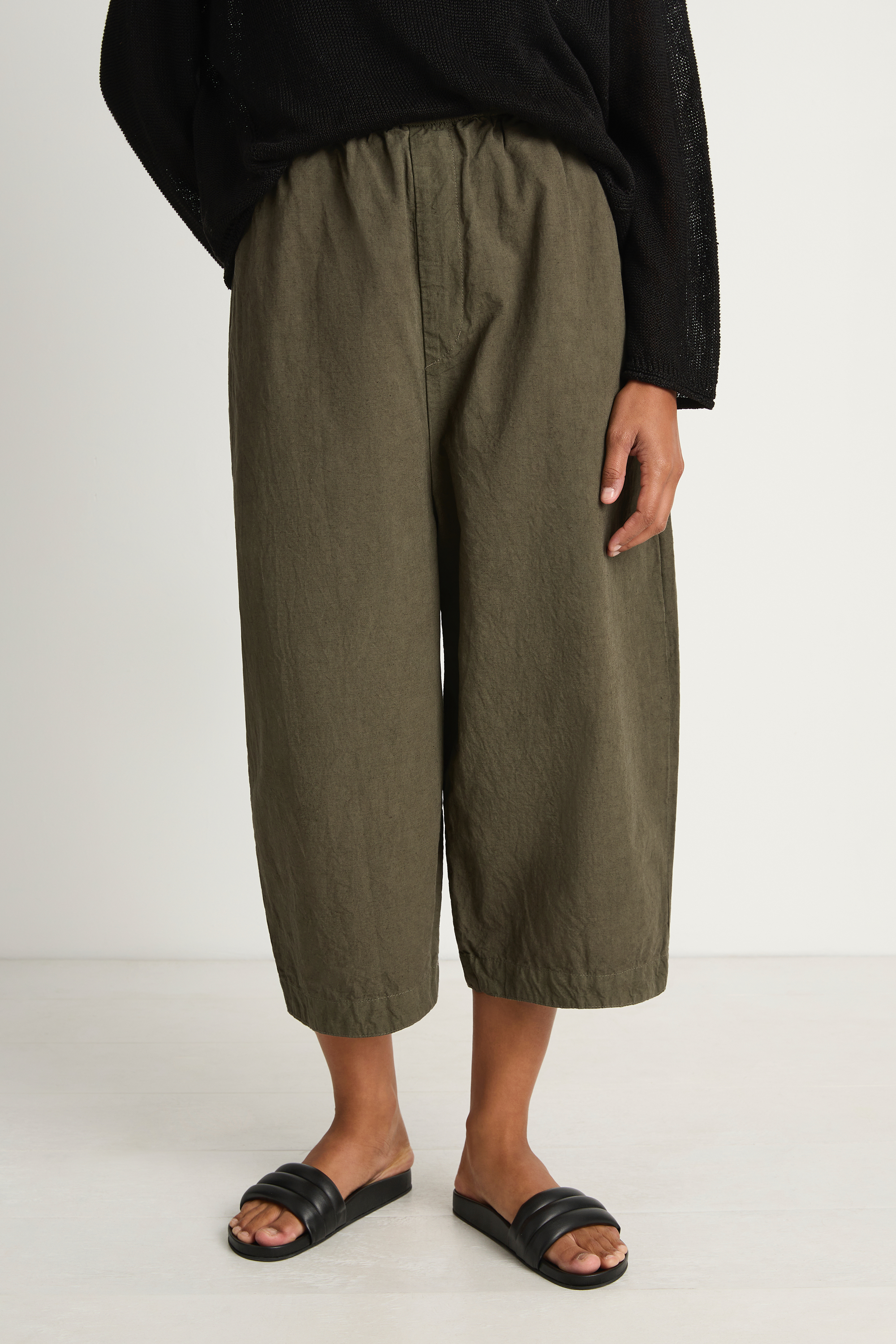 Pas De Calais C/H Wide Pants - Khaki
