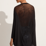 Raquel Allegra 3/4 sleeve cocoon tee