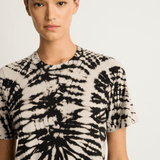 Raquel Allegra Boy Tee - Black Dirty White