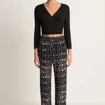 Raquel Allegra Fez Pant - Charcoal