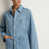 Shaina Mote Chore Coat - Mineral Blue