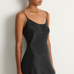Silk Laundry 1996 Slip Dress - Black