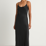 Silk Laundry 1996 Slip Dress - Black