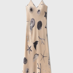 Silk Laundry 90s Slip Dress - Seashells
