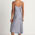 Silk Laundry 90s Slip Dress - Storm