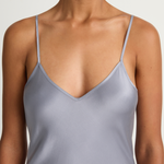 Silk Laundry 90s Slip Dress - Storm