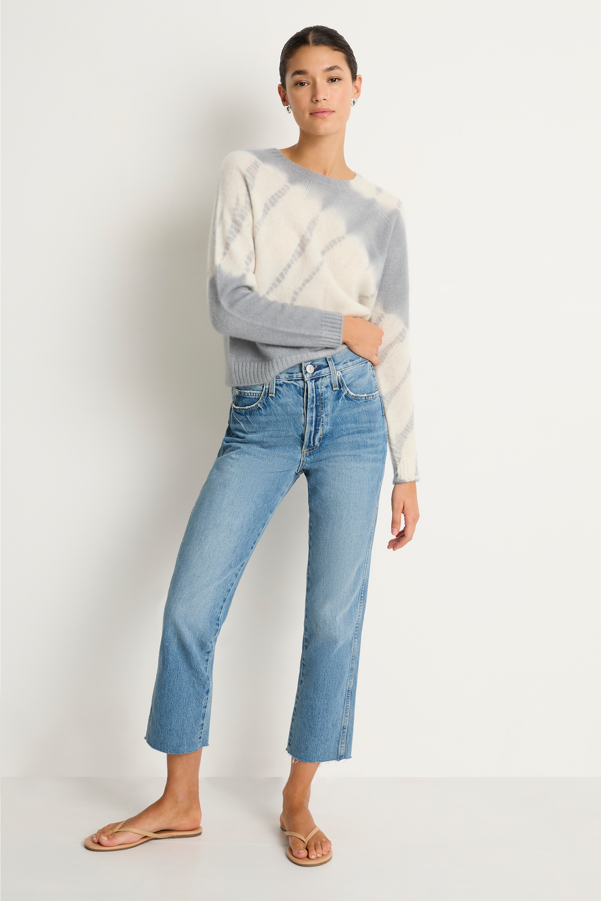 Suzusan Cashmere Seamless Short Pullover