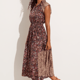 CHUFY Cairo silk maxi dress